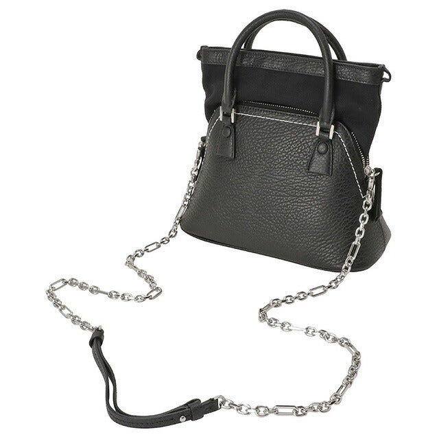 メゾンマルジェラ MAISON MARGIELA S56WG0081 P4455 T8013 5AC マイクロ ハンドバッグ 2WAY ショルダーバッグ ブラック BBMG00020L