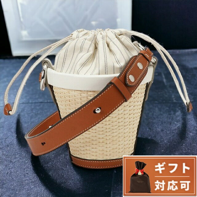 メゾンマルジェラ MAISON MARGIELA SB1WG0030 P5352 T1003 ファイヤーバケットバッグ かごバッグ ショルダー ホワイト レディース BBMG00034L