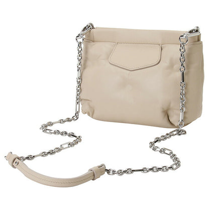 メゾンマルジェラ MAISON MARGIELA S56WF0161 P4300 T2086 グラムスラム ミニ ショルダーバッグ クラッチ アーモンドベージュ レディース BBMG00038L