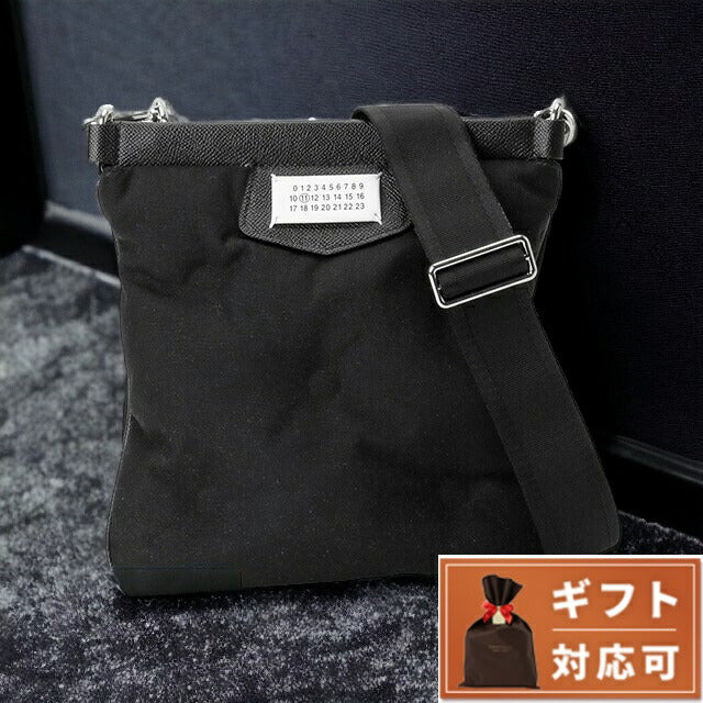 メゾンマルジェラ MAISON MARGIELA SB2WG0008 P1511 T8013 グラムスラム スポーツ フラットポケット ショルダーバッグ クロスボディ BBMG00047M