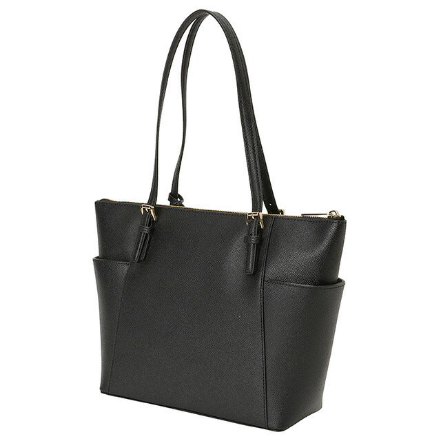 マイケルコース MICHAEL KORS 30F2GTTT8L 001 BLACK MKロゴチャーム付 トートバッグ ショルダーバッグ ブラック レディース JET SET ITEM EW TZ TOTE BBMK00422L