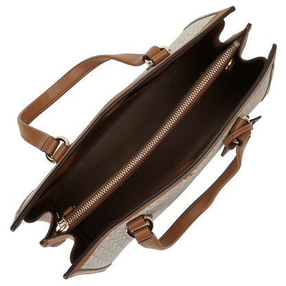 マイケルコース MICHAEL KORS 30F2G7CS2B 149 VANILLA/ACRN シャンタル サッチェル ミディアム MKシグネチャー 2WAY ショルダー BBMK00436L