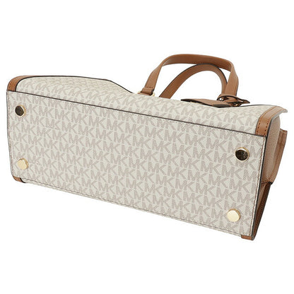 マイケルコース MICHAEL KORS 30F2G7CS2B 149 VANILLA/ACRN シャンタル サッチェル ミディアム MKシグネチャー 2WAY ショルダー BBMK00436L