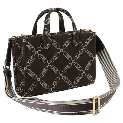 マイケルコース MICHAEL KORS 30F3G3GC7J 240 CHOC MULTI ジジ エンパイア ロゴ ジャカード スモール 2WAY ショルダー・トートバッグ BBMK00441L