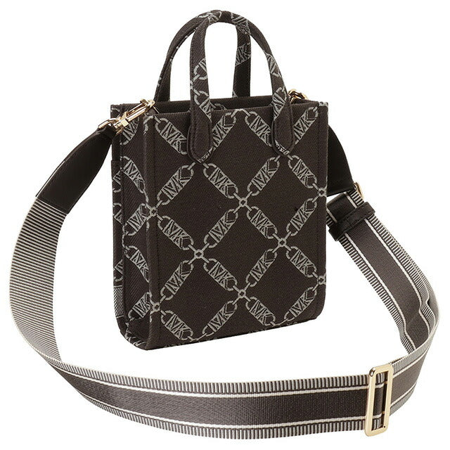 マイケルコース MICHAEL KORS 32F3G3GC0J 240 CHOC MULTI ジジ エンパイア ロゴ ジャカード エクストラスモール 2WAY ショルダー BBMK00449L