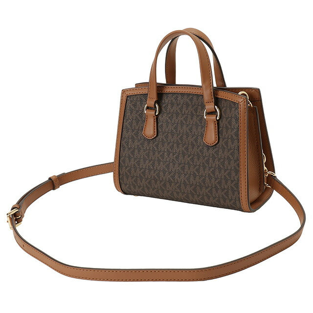 マイケルコース MICHAEL KORS 32R3G7CC0B 252 BRN/ACORN シャンタル クロスボディ エクストラスモール MKシグネチャー 2WAY ショルダー BBMK00455L