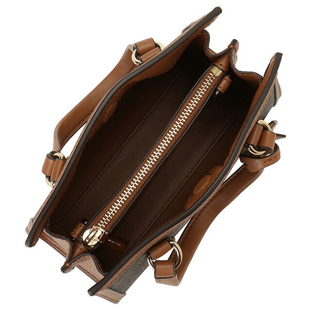 マイケルコース MICHAEL KORS 32R3G7CC0B 252 BRN/ACORN シャンタル クロスボディ エクストラスモール MKシグネチャー 2WAY ショルダー BBMK00455L