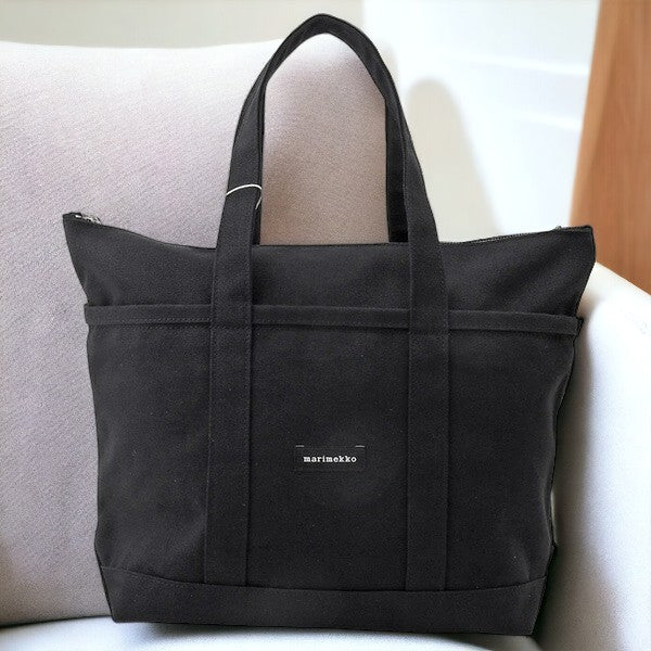 マリメッコ marimekko 040864 001 ミニ マツクリ トートバッグ ショルダーバッグ ブラック レディース ユニセックス Uusi Mini Matkuri bag 記念品 ギフト BBMM00447L