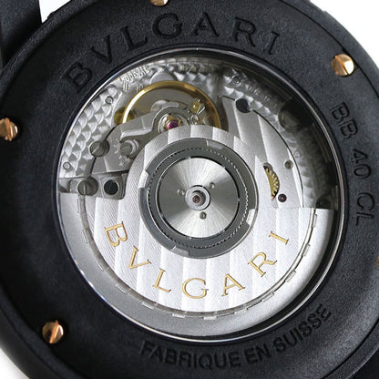 ブルガリ 時計 ブルガリブルガリ カーボンゴールド 40mm 自動巻き 機械式 メンズ 腕時計 ブランド BBP40C11CGLD ブラウン BBP40C11CGLD