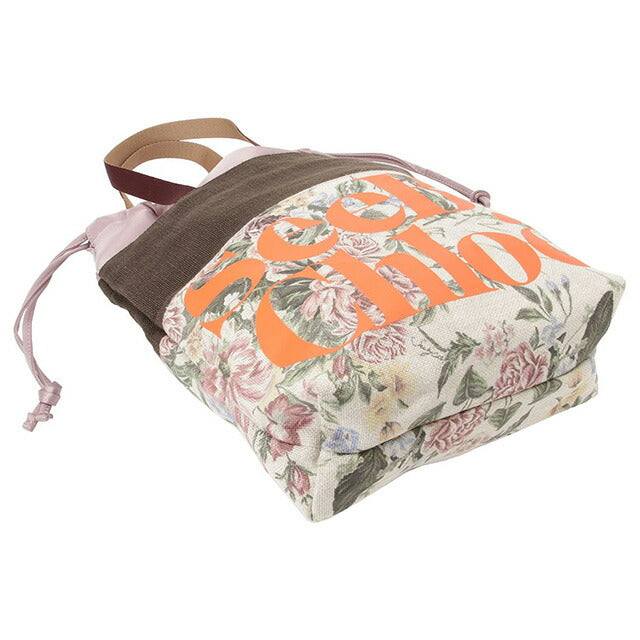 シーバイクロエ SEE BY CHLOE CHS22ASB59C01 046 フローラルプリント入り エッセンシャル スモール トートバッグ ミニマルグレー レディース 記念品 ギフト BBSC00146L