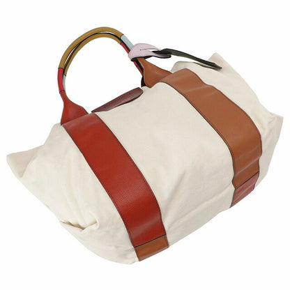 シーバイクロエ SEE BY CHLOE CHS22ASB63B04 642 レティシア キャンバス/レザー トートバッグ バーントヘンナ レディース LAETIZIA TOTE BAG 記念品 ギフト BBSC00155L