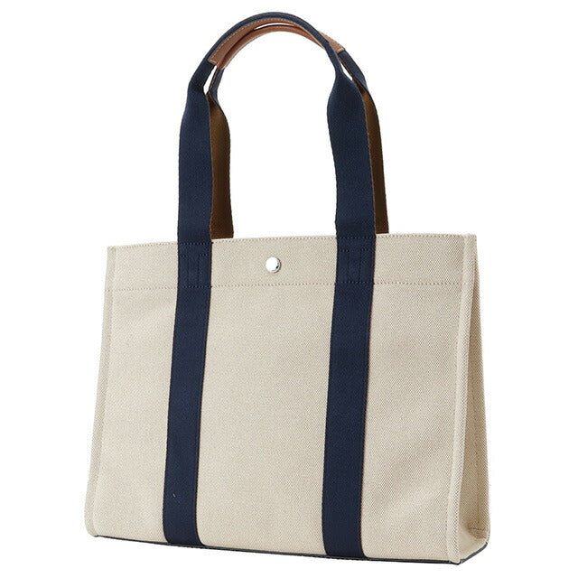 トリーバーチ Tory Burch 146771 254 NATURAL トリートートバッグ ナチュラル/ネイビー レディース TORY TOTE BBTB00228L