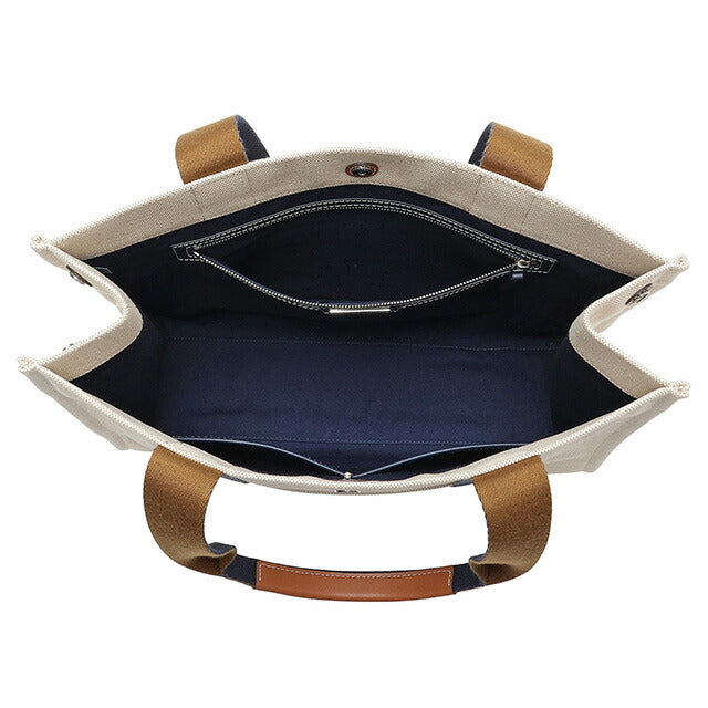 トリーバーチ Tory Burch 146771 254 NATURAL トリートートバッグ ナチュラル/ネイビー レディース TORY TOTE BBTB00228L