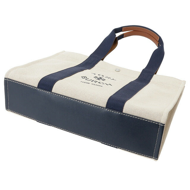トリーバーチ Tory Burch 146771 254 NATURAL トリートートバッグ ナチュラル/ネイビー レディース TORY TOTE BBTB00228L
