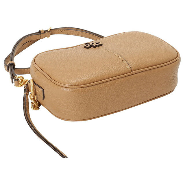 トリーバーチ Tory Burch 147578 227 TIRAMISU マックグロー カメラバッグ ダブルTロゴ 2WAY ショルダーバッグ クロスボディ ティラミス BBTB00233L