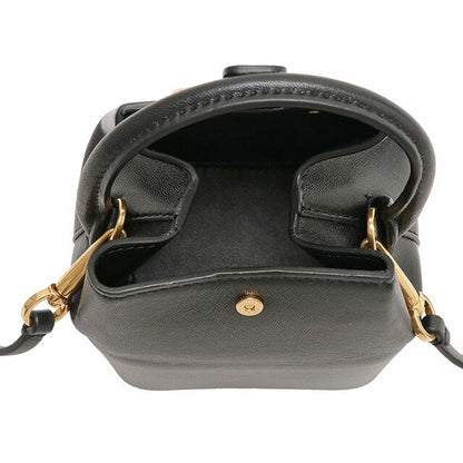 ヴァレンティノ VALENTINO 1W2P0Y08 VNL 0NO Vロゴ シグネチャー ミニ バケットバッグ ショルダーバッグ ブラック レディース BBVA00048L