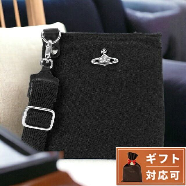 ヴィヴィアン ウエストウッド Vivienne Westwood 4304006X W00IW N401 ジョーンズ スクエア ショルダーバッグ クロスボディ ブラック レディース BBVV00327L