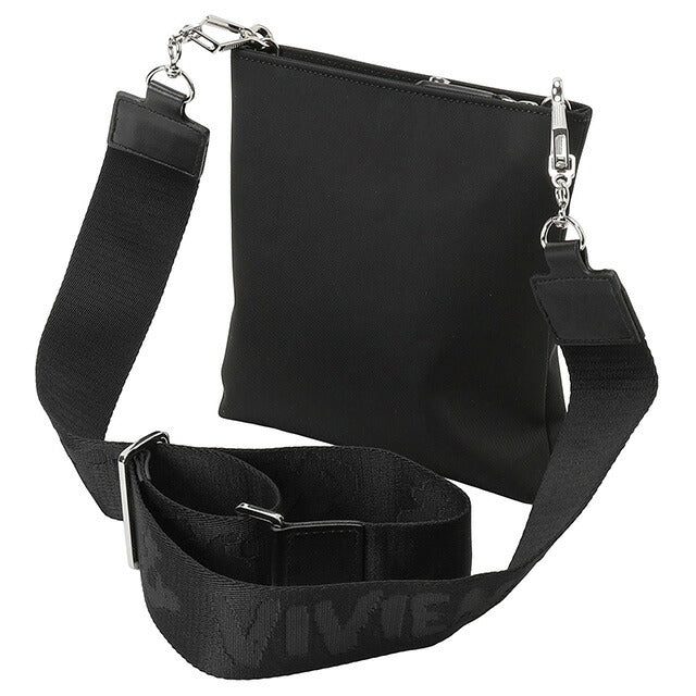 ヴィヴィアンウエストウッド Vivienne Westwood 51160006U W001Y N401 スクエア ショルダーバッグ クロスボディ ブラック BBVV00341L