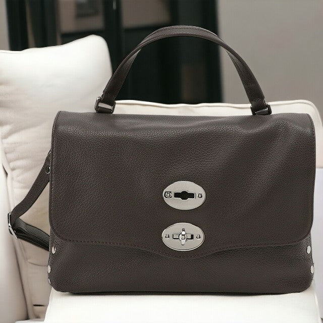 ザネラート ZANELLATO 068010 0040000 Z0210 S ポスティーナ スモール デイリー 2WAY ショルダーバッグ ハンドバッグ ダークブラウン 記念品 ギフト BBZA00008L