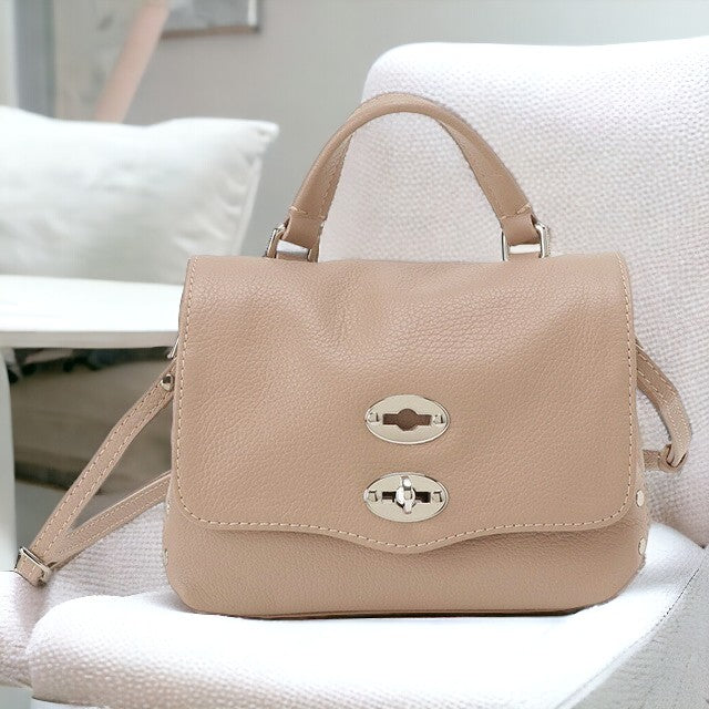 ザネラート ZANELLATO 068010 0040000 Z0850 BABY ポスティーナ ベイビー デイリー 2WAY ショルダーバッグ ハンドバッグ ピンクベージュ 記念品 ギフト BBZA00011L