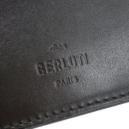 ベルルッティ カードケース メンズ ブランド レザー イタリア N235736 NERO GRIGIO ブラック 財布 BERN235736011