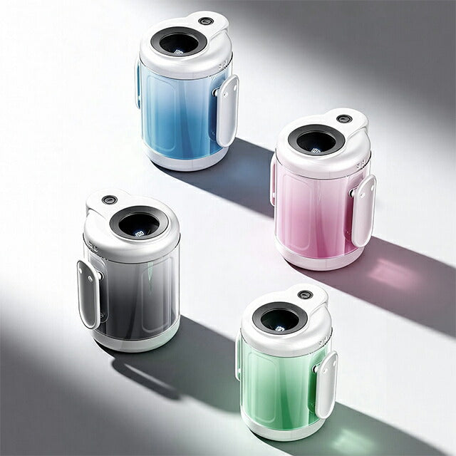 2026 Newest Belt Fan Handy Fan 3WAY Small Lightweight Compact Large Air Volume Strong Wind Quiet 5 Levels 3500mAh Type-C USB Charging Handy Fan Tabletop Neck BF-MP1185 BF-MP1185
