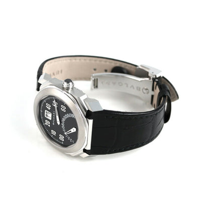 ブルガリ オクト レトログラード 38mm 自動巻き 機械式 メンズ BGO38BSLDBR 腕時計 ブランド BGO38BSLDBR