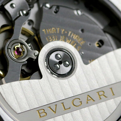 ブルガリ オクト レトログラード 38mm 自動巻き 機械式 メンズ BGO38BSLDBR 腕時計 ブランド BGO38BSLDBR