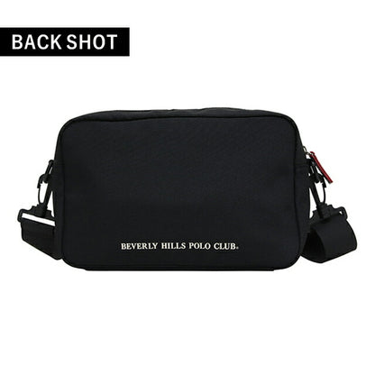 ビバリーヒルズポロクラブ ショルダーバッグ メンズ レディース ブランド ショルダーバッグ Polyester 181282 BK WH バッグ BHC005-BKWH