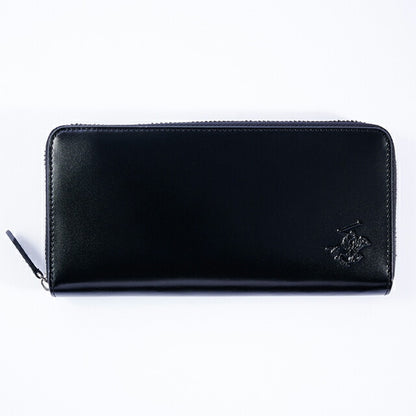 ビバリーヒルズポロクラブ 財布 メンズ ブランド 長財布 革 レザーウォレット 小銭入れあり ブラック ネイビー BHG-M1001-BKNV