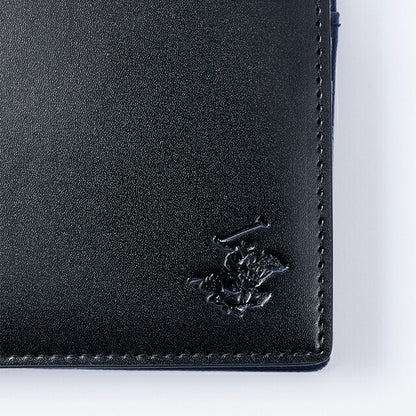 ビバリーヒルズポロクラブ 財布 メンズ ブランド 二つ折り財布 革 レザーウォレット 小銭入れあり ブラック ネイビー BHG-M1002-BKNV