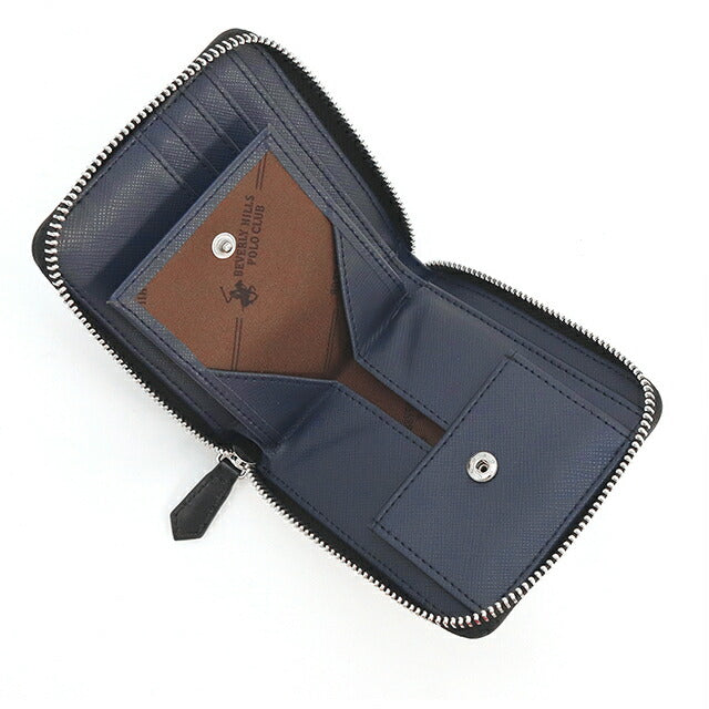 BEVERLY HILLS POLO CLUB ラウンド2つ折り BHG-M1004 NAVY/BLACK 楽天市場】MAX700円OFFクーポン配布中！BEVERLY HILLS POLO CLUB