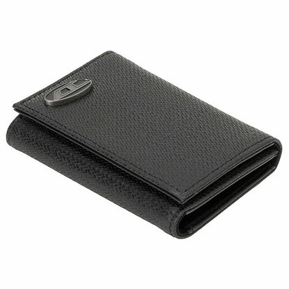 ディーゼル DIESEL X09366 P1101 T8013 Dプラーク ロゴ パスケース付 4連キーケース ブラック メンズ Key Holder 4 記念品 プレゼント ギフト BKDE00508M