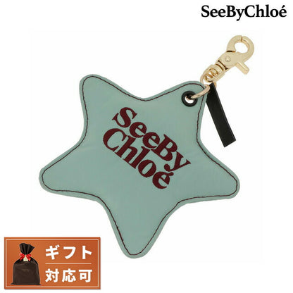 シーバイクロエ SEE BY CHLOE CHS22WK730C41 39P ジョイライダー パデッド スターキーリング バッグチャーム ミルキーミント レディース 記念品 ギフト BKSC00167L