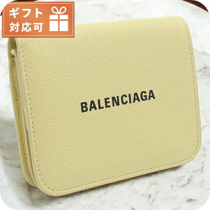 バレンシアガ 二折財布小銭入付き レディース ブランド BALENCIAGA イタリア 594216 イエロー系 財布 BLC594216011