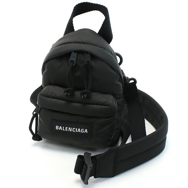 バレンシアガ 斜め掛け ショルダーバッグ ユニセックス ブランド BALENCIAGA イタリア 656060 ブラック バッグ BLC656060011
