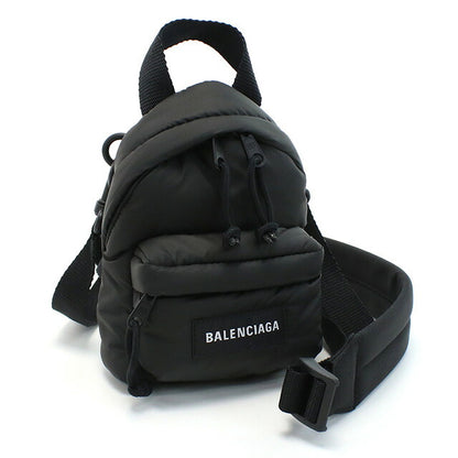 バレンシアガ 斜め掛け ショルダーバッグ ユニセックス ブランド BALENCIAGA イタリア 656060 ブラック バッグ BLC656060011