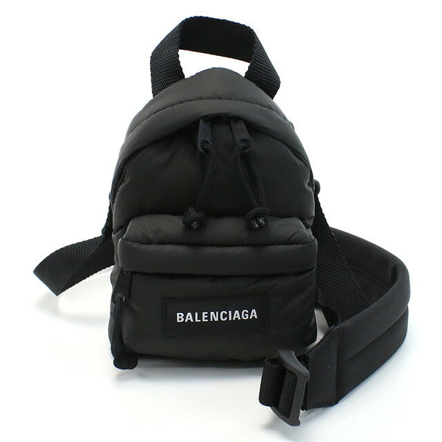 バレンシアガ 斜め掛け ショルダーバッグ ユニセックス ブランド BALENCIAGA イタリア 656060 ブラック バッグ BLC656060011
