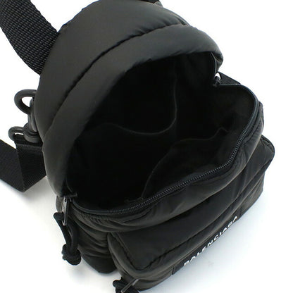 バレンシアガ 斜め掛け ショルダーバッグ ユニセックス ブランド BALENCIAGA イタリア 656060 ブラック バッグ BLC656060011