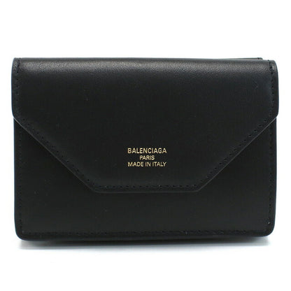 バレンシアガ 三折財布小銭入付き レディース ブランド BALENCIAGA イタリア 736730 ブラック 財布 BLC736730011