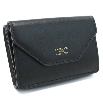 バレンシアガ 三折財布小銭入付き レディース ブランド BALENCIAGA イタリア 736730 ブラック 財布 BLC736730011