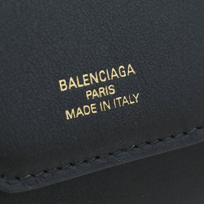 バレンシアガ 三折財布小銭入付き レディース ブランド BALENCIAGA イタリア 736730 ブラック 財布 BLC736730011