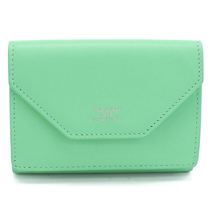 バレンシアガ 三折財布小銭入付き レディース ブランド BALENCIAGA イタリア 736730 グリーン系 財布 BLC736730021