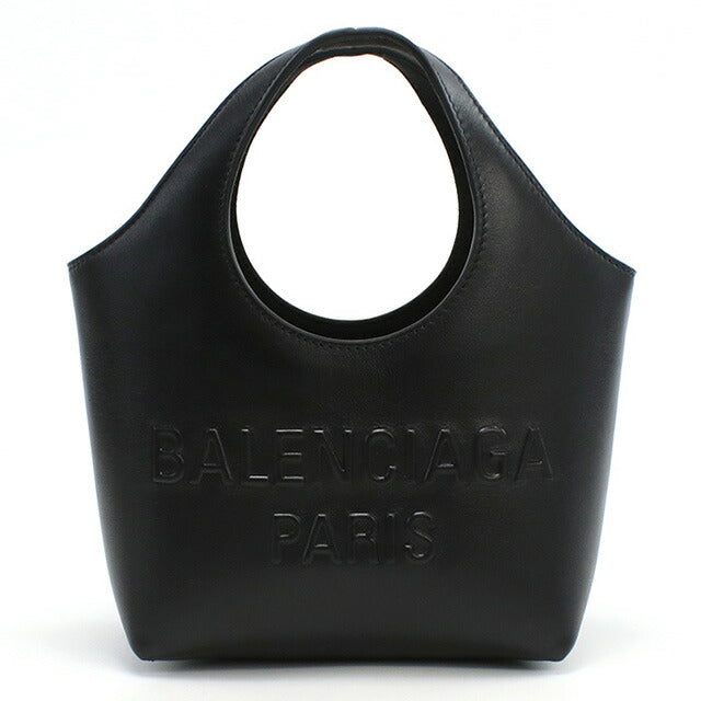 BALENCIAGA トートバッグ ブラックカバスXS レザー ブラック バレンシアガ トートバッグ レディース ブランド BALENCIAGA