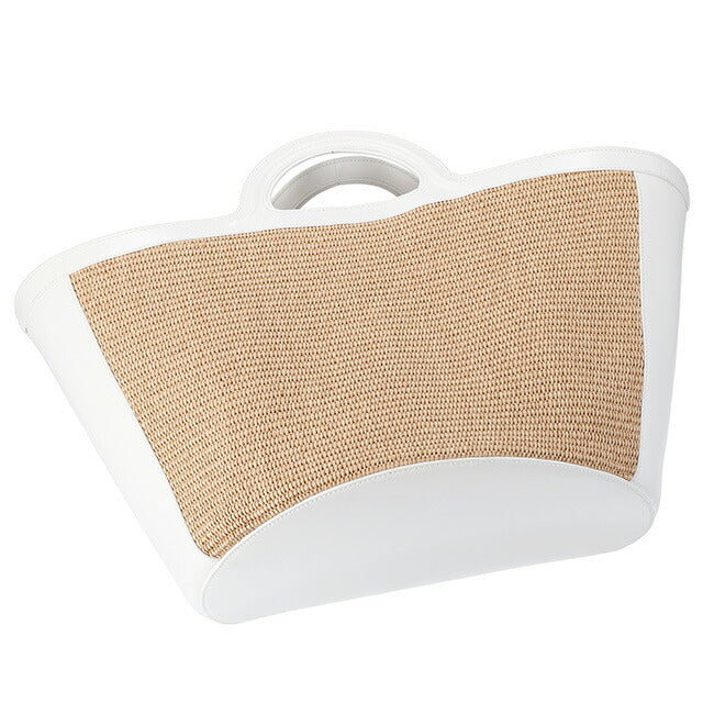 マルニ ハンドバッグ レディース ブランド MARNI BMMP0069Q0-P3860 ナチュラルベージュ/ホワイト BMMP0069Q0P3860-Z0T01