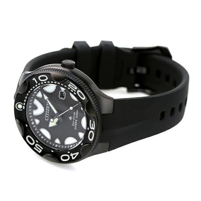 Citizen Promaster Eco Drive Solar Diver 200m Orca Watch Brand Diver Watch Solar CITIZEN BN0235-01E Men&