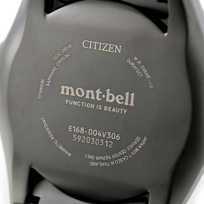 BN0245-58E ｜ シチズン プロマスター LANDシリーズ mont-bell 光発電エコドライブ