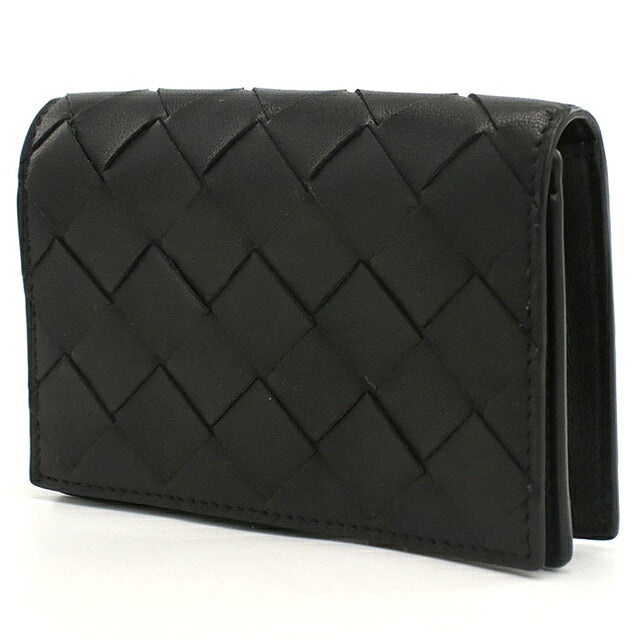 ボッテガ・ヴェネタ 名刺入れ メンズ ブランド BOTTEGA VENETA   レザー 593115 ブラック BOT593115011