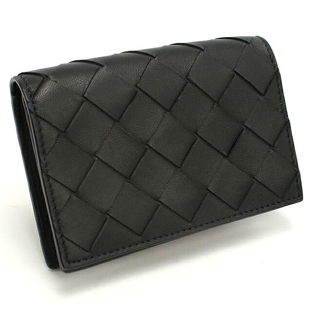 ボッテガ・ヴェネタ 名刺入れ メンズ ブランド BOTTEGA VENETA   レザー 593115 ブラック BOT593115011