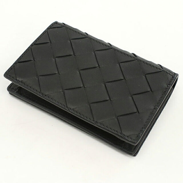 ボッテガ・ヴェネタ 名刺入れ メンズ ブランド BOTTEGA VENETA   レザー 593115 ブラック BOT593115011